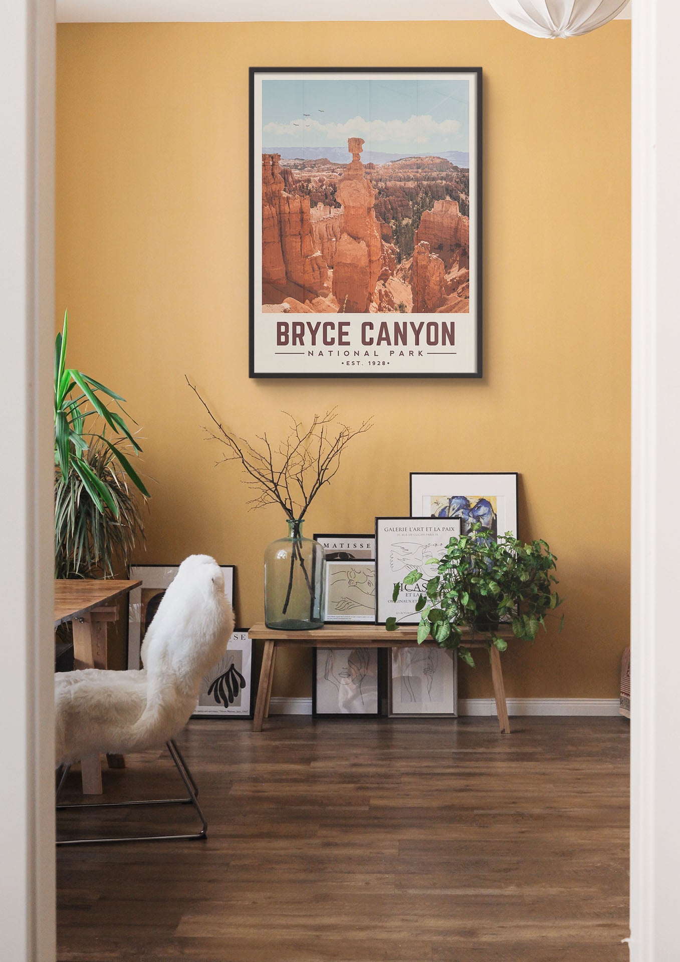 Bryce Canyon Minimalist National Park Poster