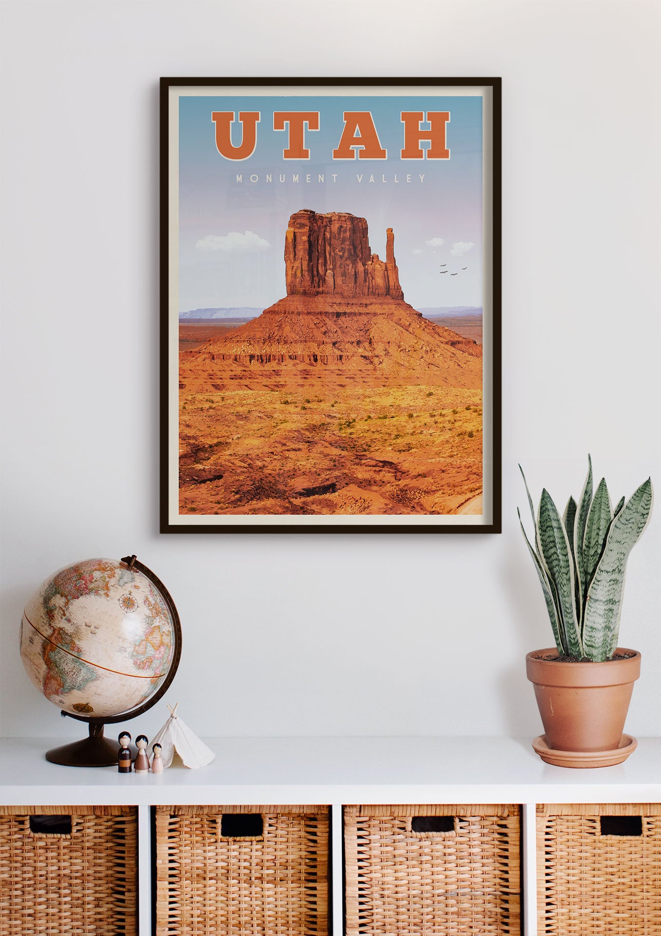 Utah - Vintage Travel Poster