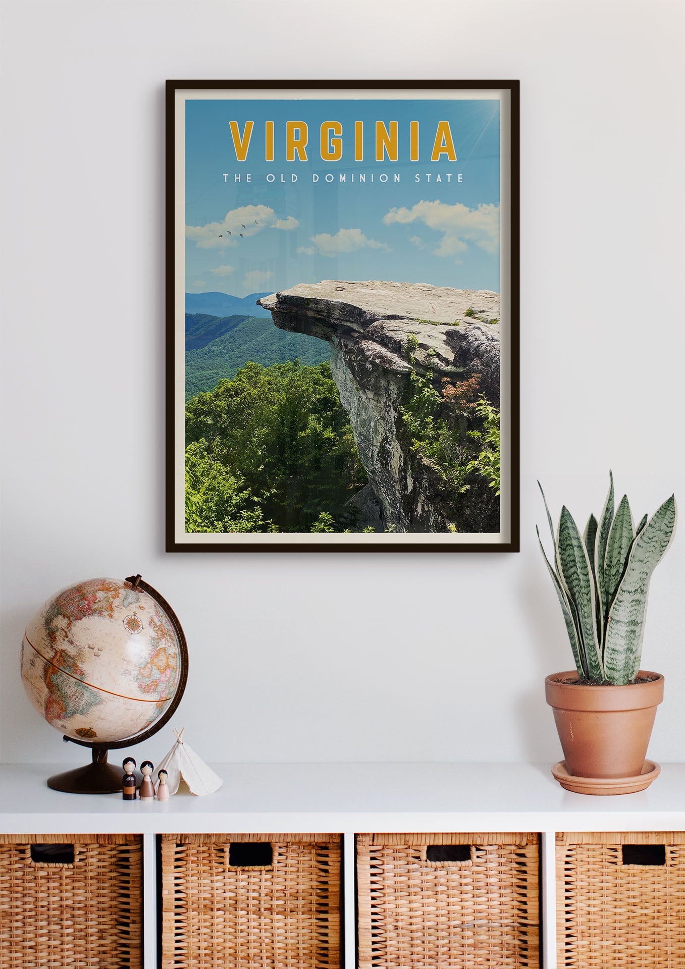 Virginia - Vintage Travel Poster