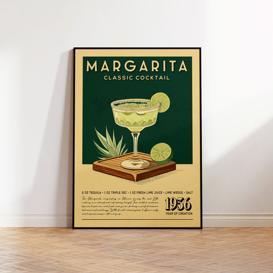 Margarita - Classic Cocktail Poster