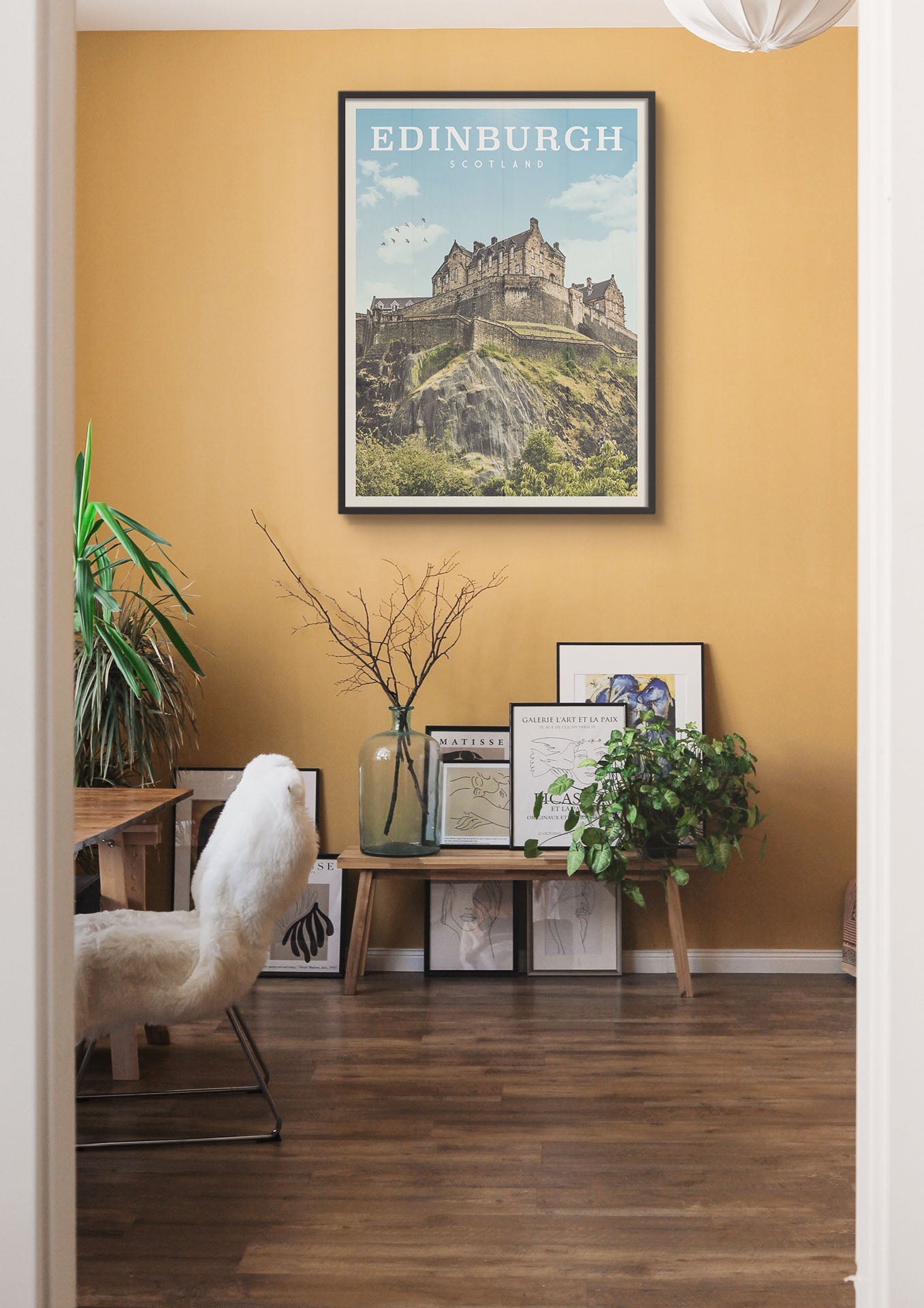 Edinburgh, Scotland - Vintage Travel Print - Vintaprints