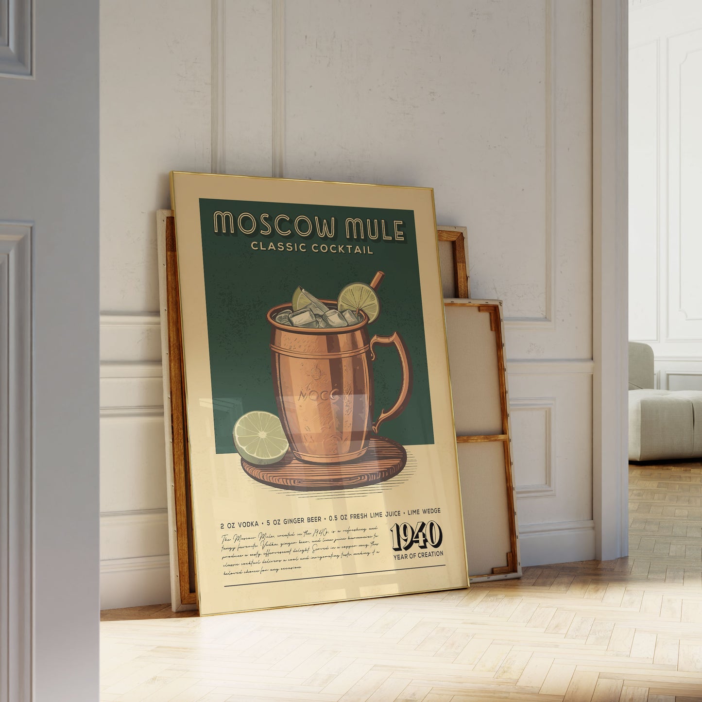 Moscow Mule - Classic Cocktail Poster