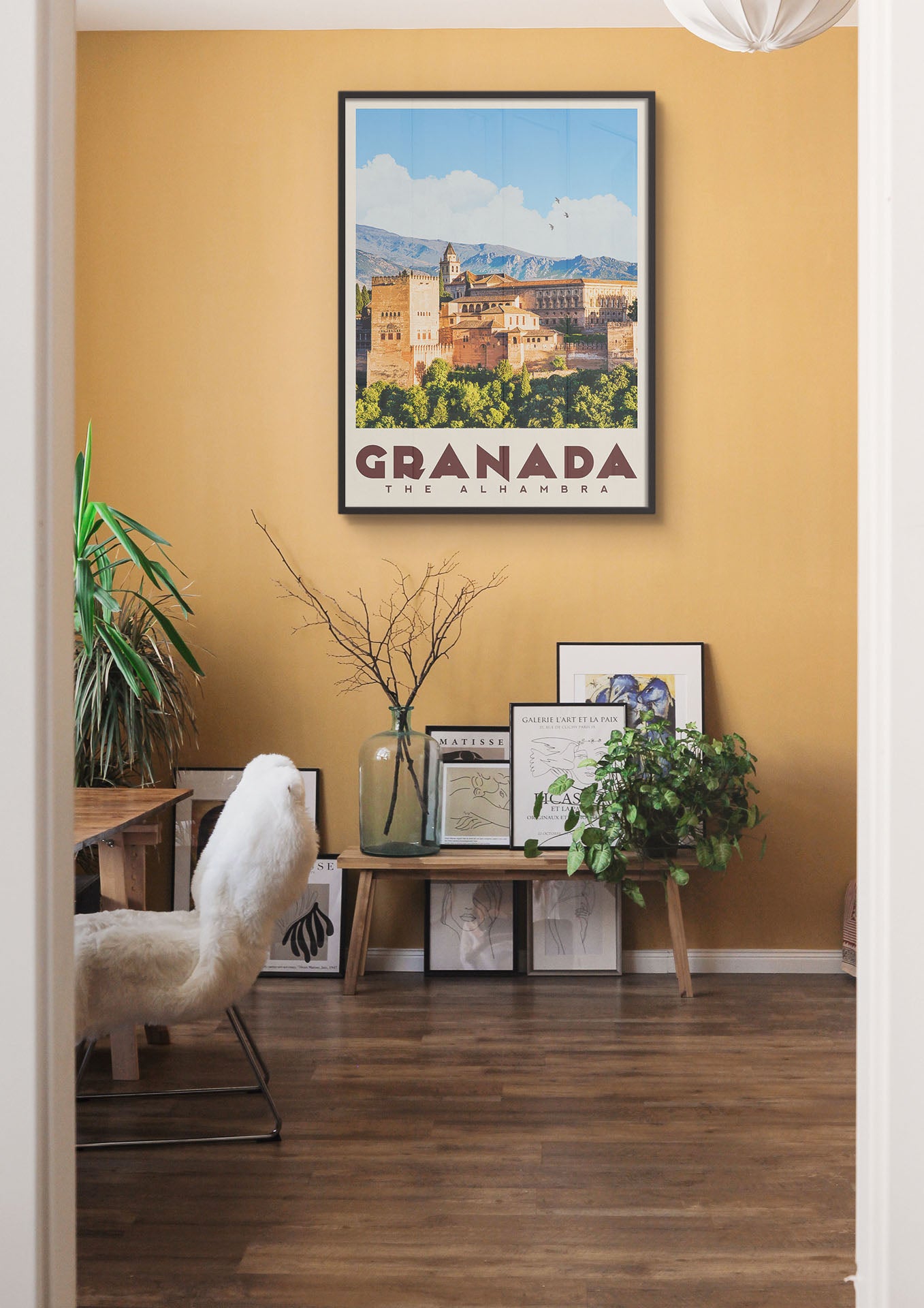 Granada, Spain - Vintage Travel Print - Vintaprints