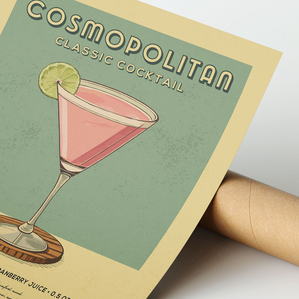 Cosmopolitan - Classic Cocktail Poster