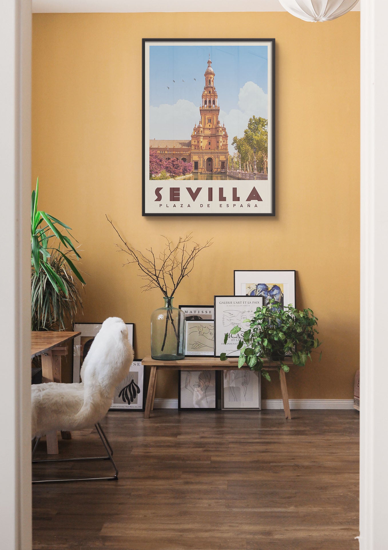 Sevilla, Spain - Vintage Travel Poster