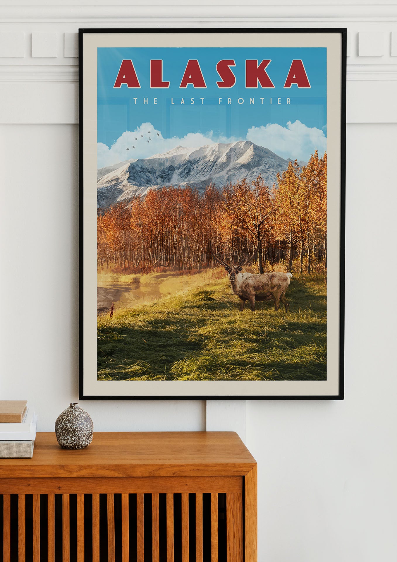 Alaska - Vintage Travel Print - Vintaprints