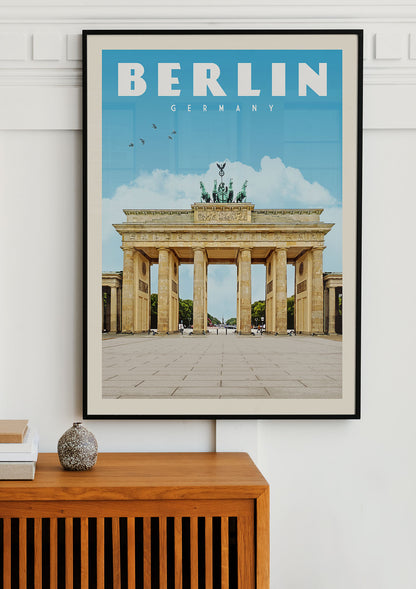 Berlin, Germany - Vintage Travel Print - Vintaprints