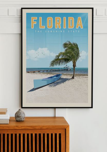 Florida - Vintage Travel Print - Vintaprints