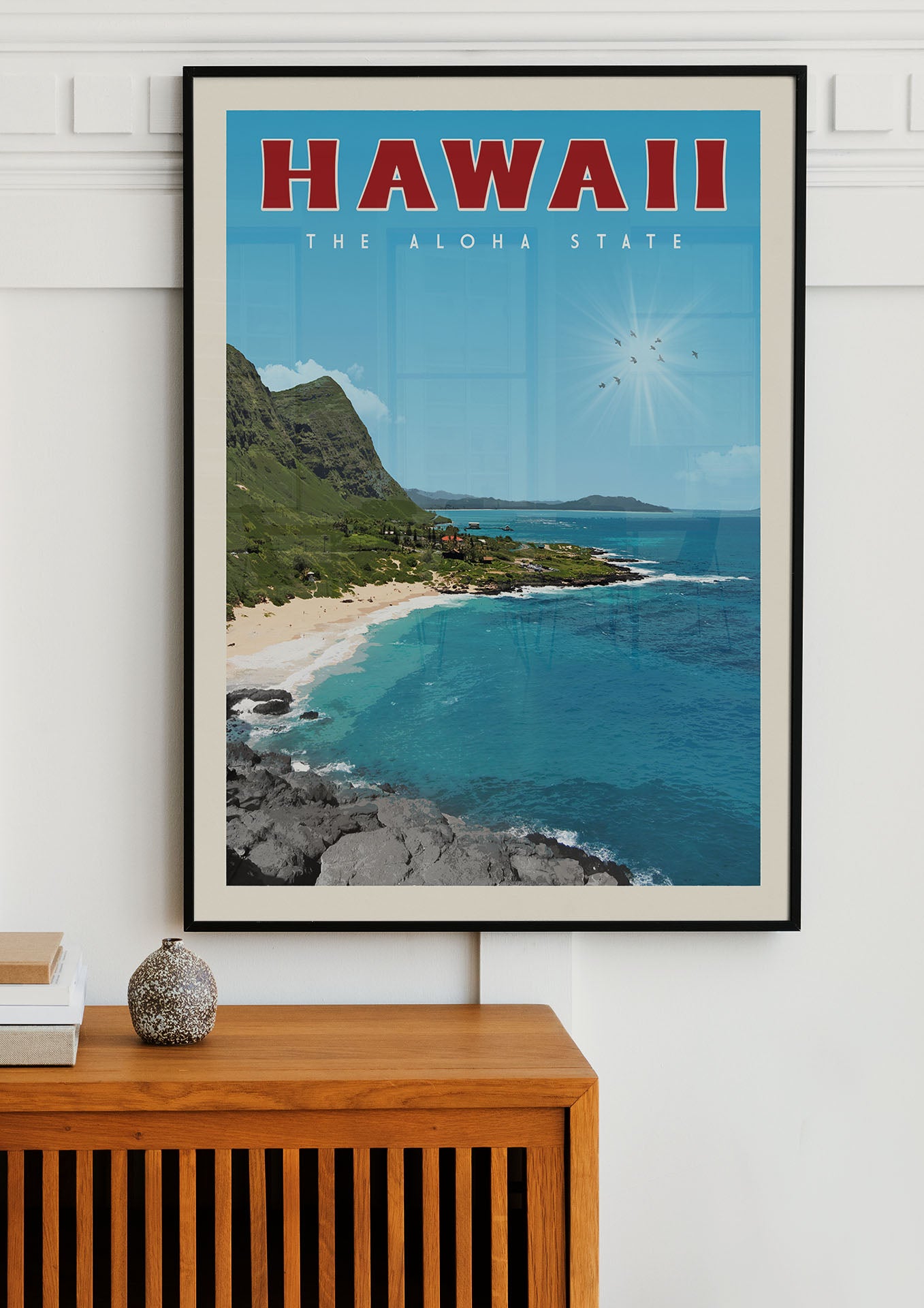 Hawaii - Vintage Travel Print - Vintaprints