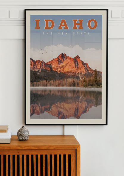 Idaho - Vintage Travel Print - Vintaprints