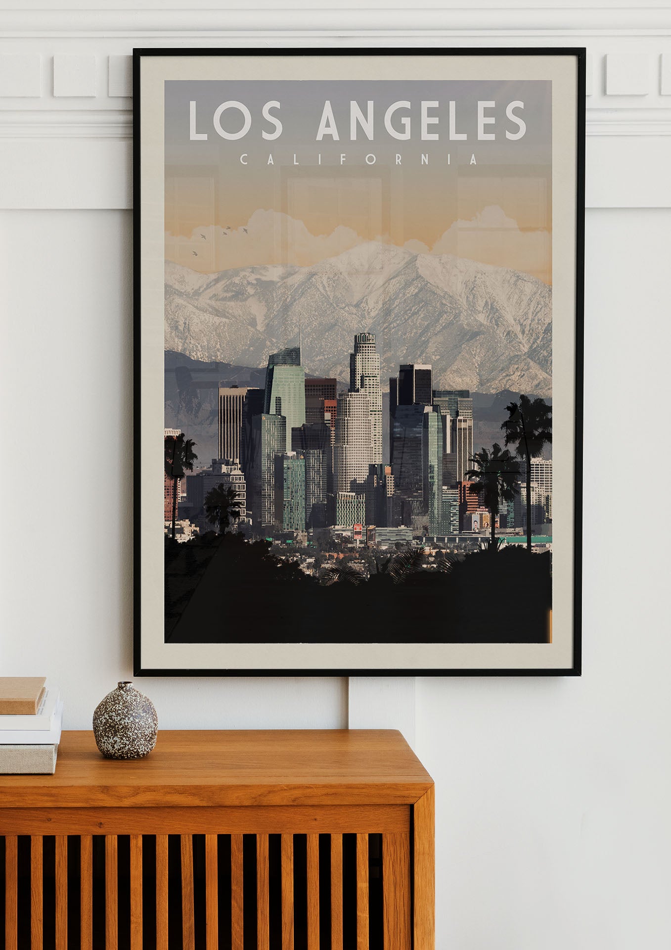 Los Angeles, California - Vintage Travel Print - Vintaprints