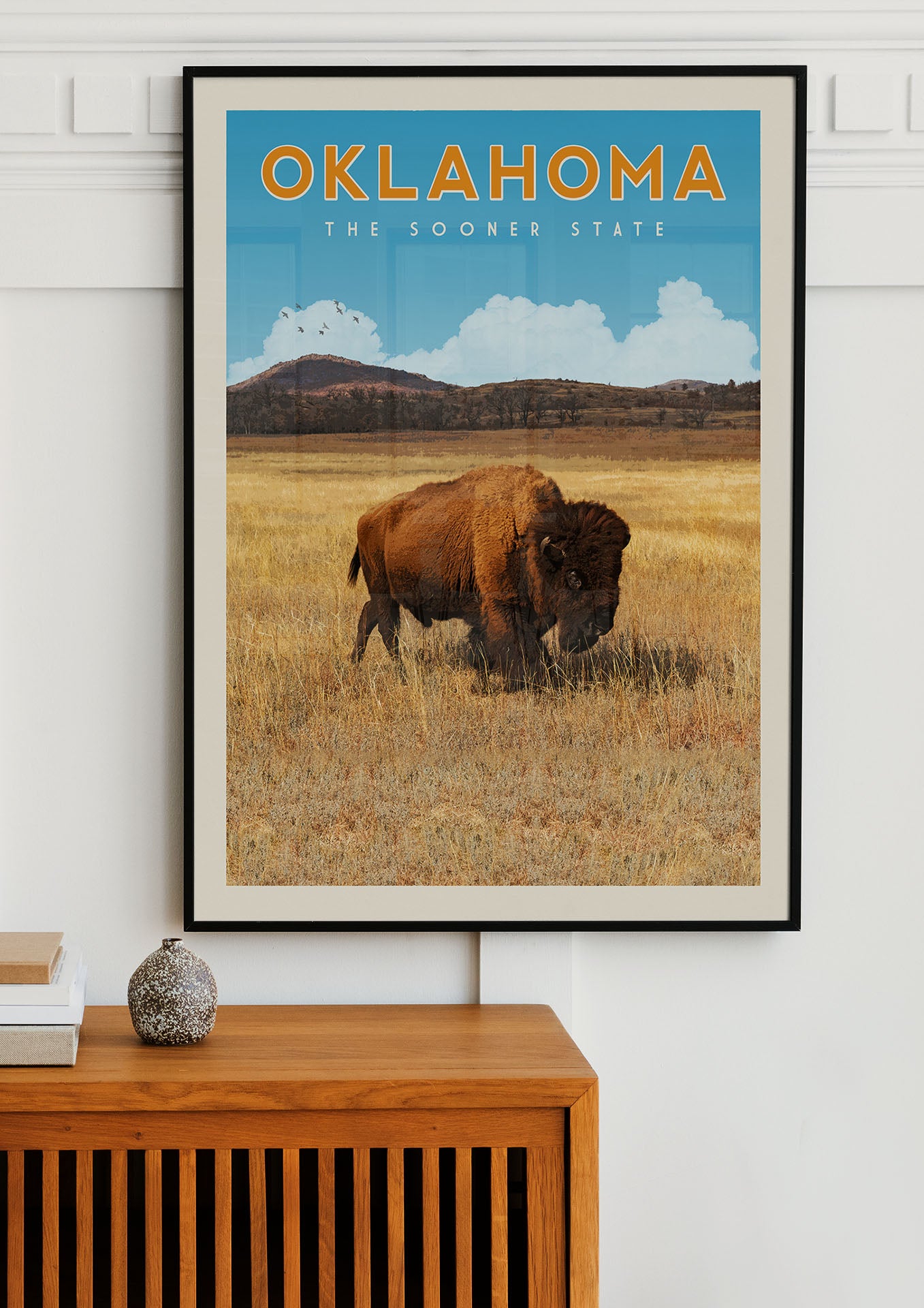 Oklahoma - Vintage Travel Print - Vintaprints