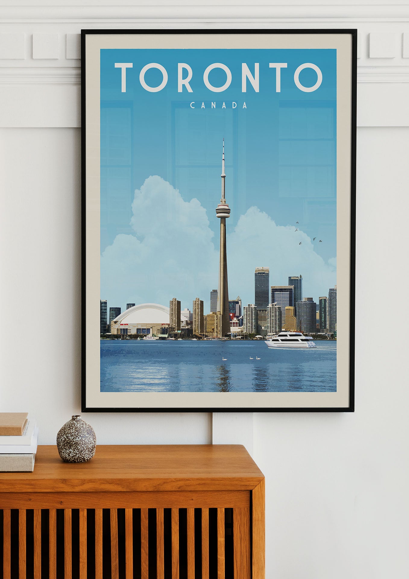 Toronto, Canada - Vintage Travel Print - Vintaprints